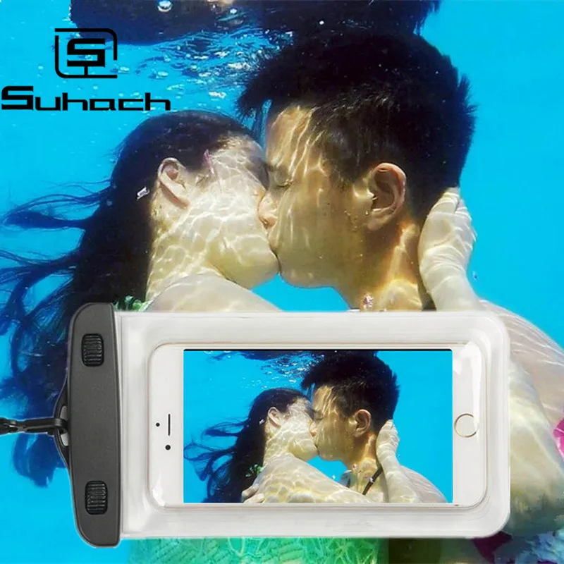 

universal Waterproof Pouch Cell Phones portable bag Convenient to use lightweight Useful Dropping Drop shipping