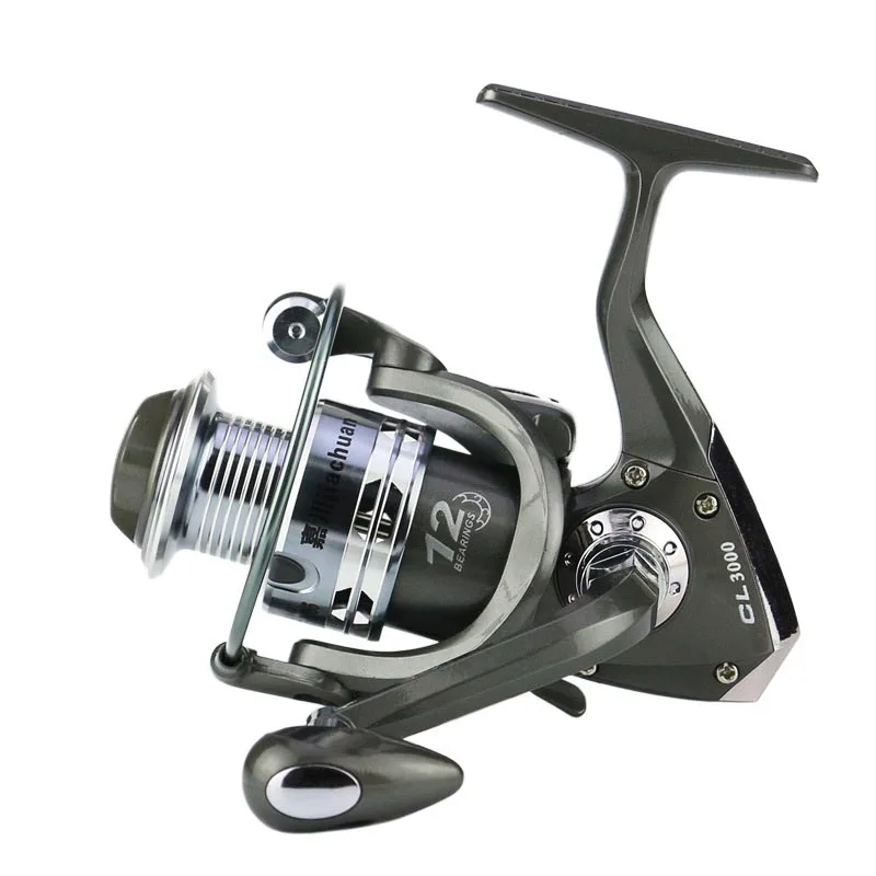 

Yumoshi 12BB 1000-7000 Fishing Reels Spinning Reel 5.5:1 China Feeder Carp Equipment reel Carretilha de pesca molinete