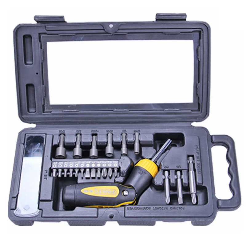 ST-03120 standley ratchet screwdriver set pk2