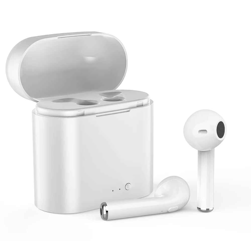 

I7s tws In-ear wireless earphone Bluetooth 5.0 wireless stereo earbuds with charging box microphone for all smartphones headset