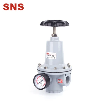 

SNS QTY Series Pneumatic Air Pressure Regulator With Gauge