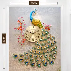 Настенные часы для гостиной современный дизайн домашний декор настенные часы креативные спальни беззвучные Часы настенные металлические