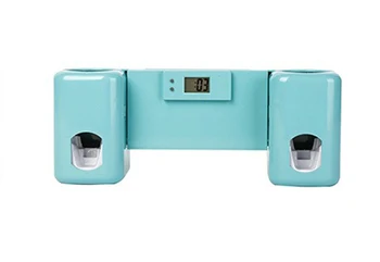 

Cute Cartoon Bathroom Accessories Toothbrush Holder For Tooth Brush Holder Wall Mounted Toothpaste Dispenser Gargle Suit