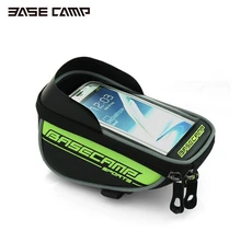 Basecamp Touch Screen Waterproof Bike Bag Mountain Bicycle Bags/Packet Panniers Pouch Bicycle Handlebar Front Tube Saddle Bags