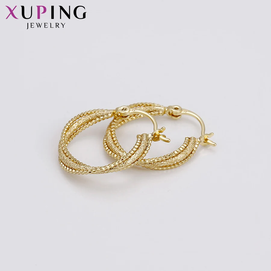 Мода Xuping серьги светло-желтое золото Цвет позолоченные серьги с квадратными кристаллами новые дизайнерские украшения Высокое качество Рождественский подарок S63, 1-93576