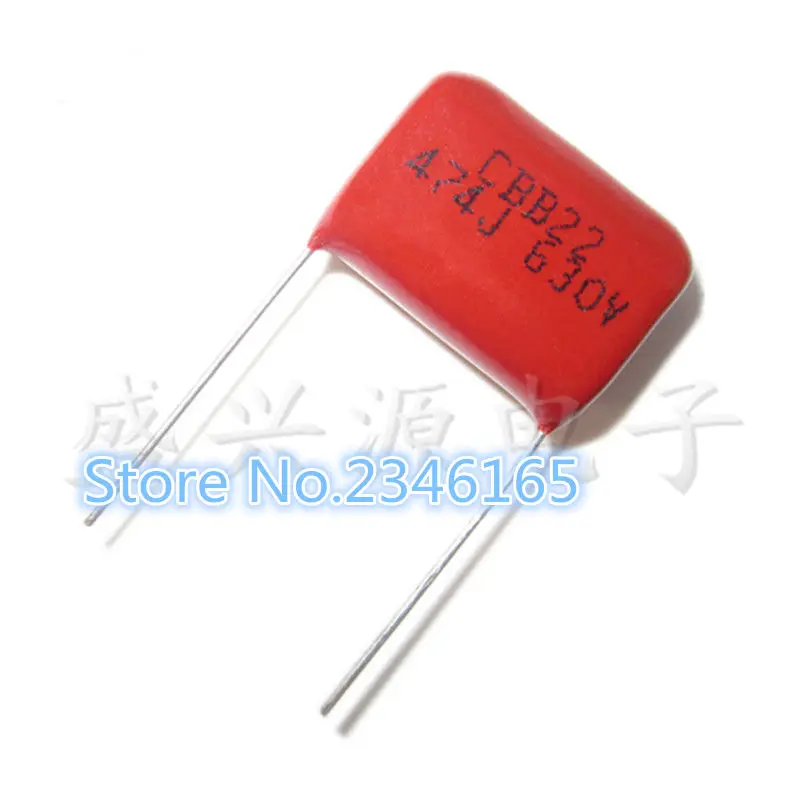 10 шт. 630V474J 0 47 мкФ 470NF шаг 20 мм 630V 474 CBB | Электронные компоненты и принадлежности