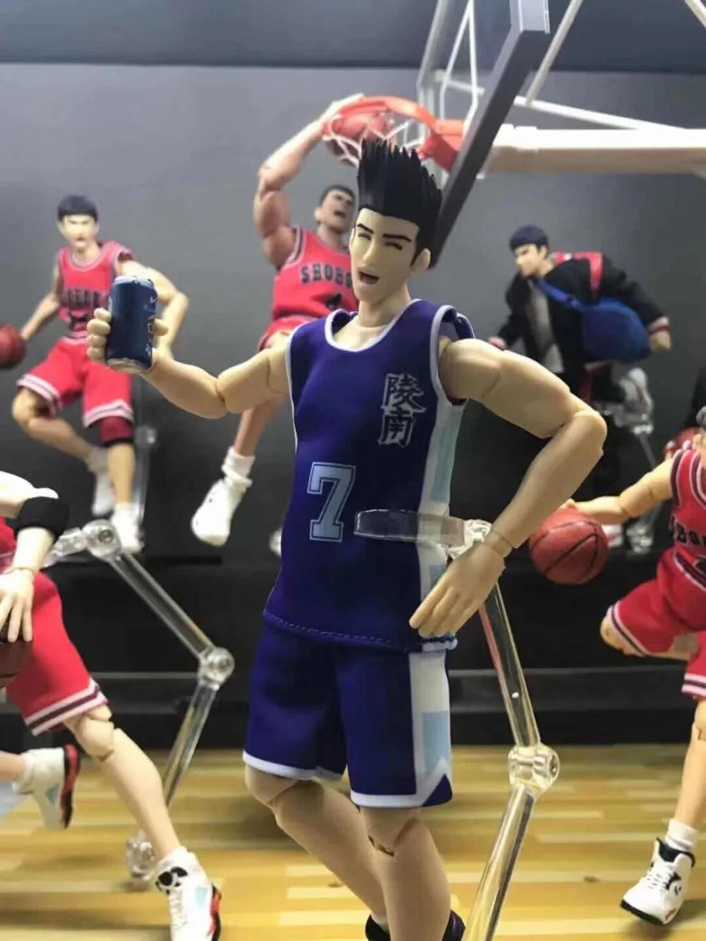 Экшн фигурки героев мультфильма dочень SLAM DUNK Miyagi Ryota Акаги Такенори Hanamichi Sakuragi