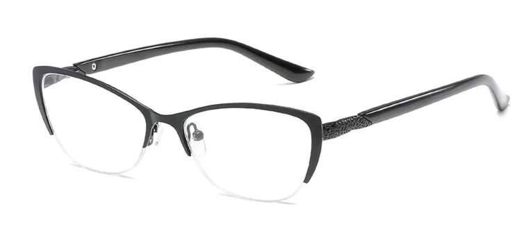 Брендовые дизайнерские женские очки для чтения PD58 Квадратные прозрачные очки из нержавеющей стали для пожилых мужчин Ochki Lentes De Lectura+ 1.0to4.0