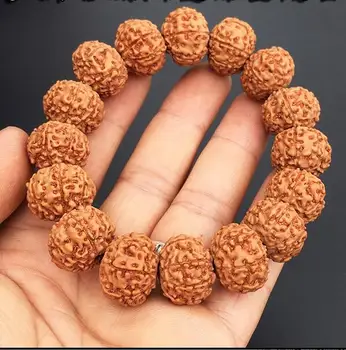 

Nepalese flying saucer pile King Kong Bodhi 6 petals 7 hand string men and women bracelet scattered beads Buddha beads