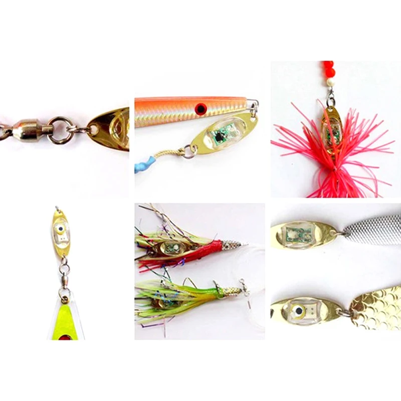 Artificial Bait Fish Lure Light 1pcs Flash Lamp LED Underwater Fishing Squid Deep Drop