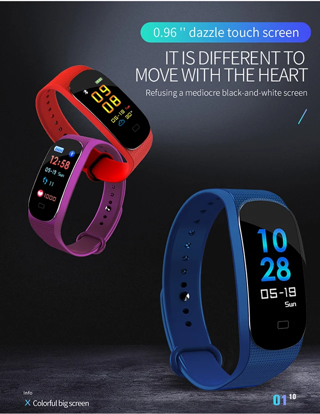 Heart Rate Monitor de Sangue Chamada Lembrete