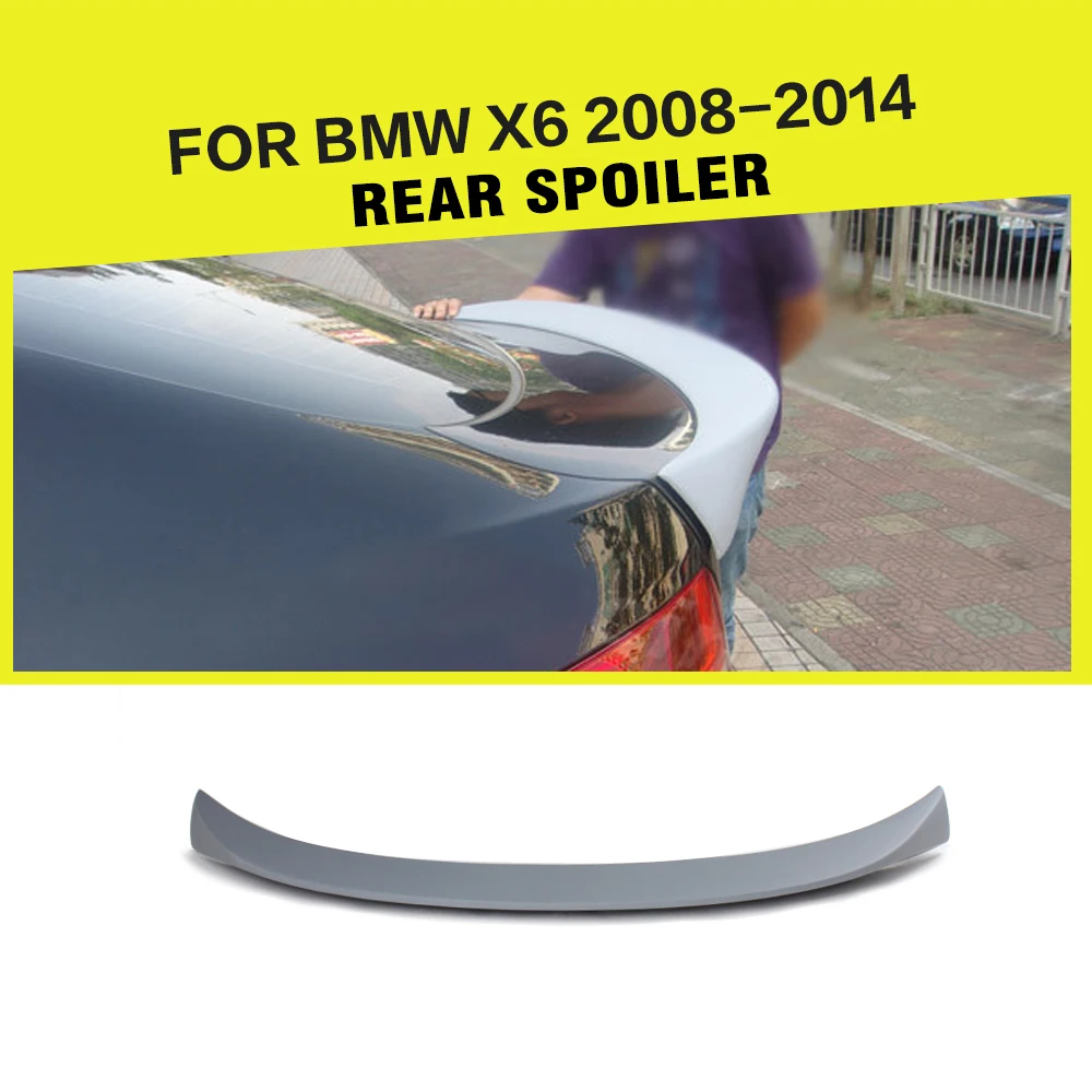 Автомобиль-Стайлинг автомобиль frp задний спойлер для BMW X6 E71 2008-2013