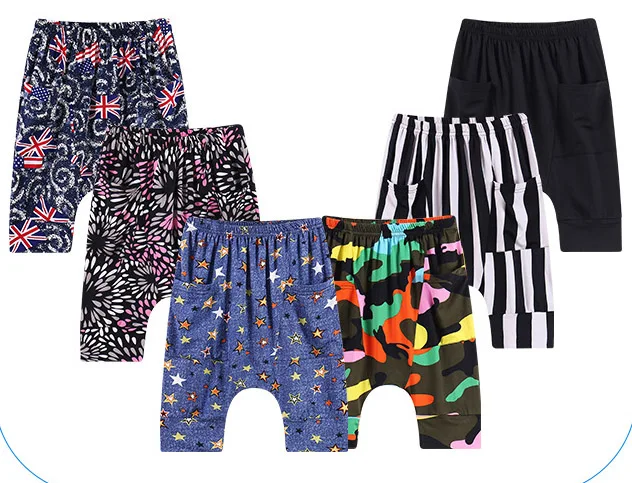 

For 6 8 10 12 14 Years Child Haren Shorts Children Boys Short Surf Beach Pants 2018 Summer Floral Girls Casual Milk Silk Shorts