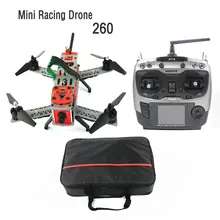 JMT Mini 260 SP Racing F3 DIY Quacopter ARF/No Battery FPV RC Drone 2.4G 9CH 5.8G Video TX 700TVL HD Camera Carry Bag F16051-L