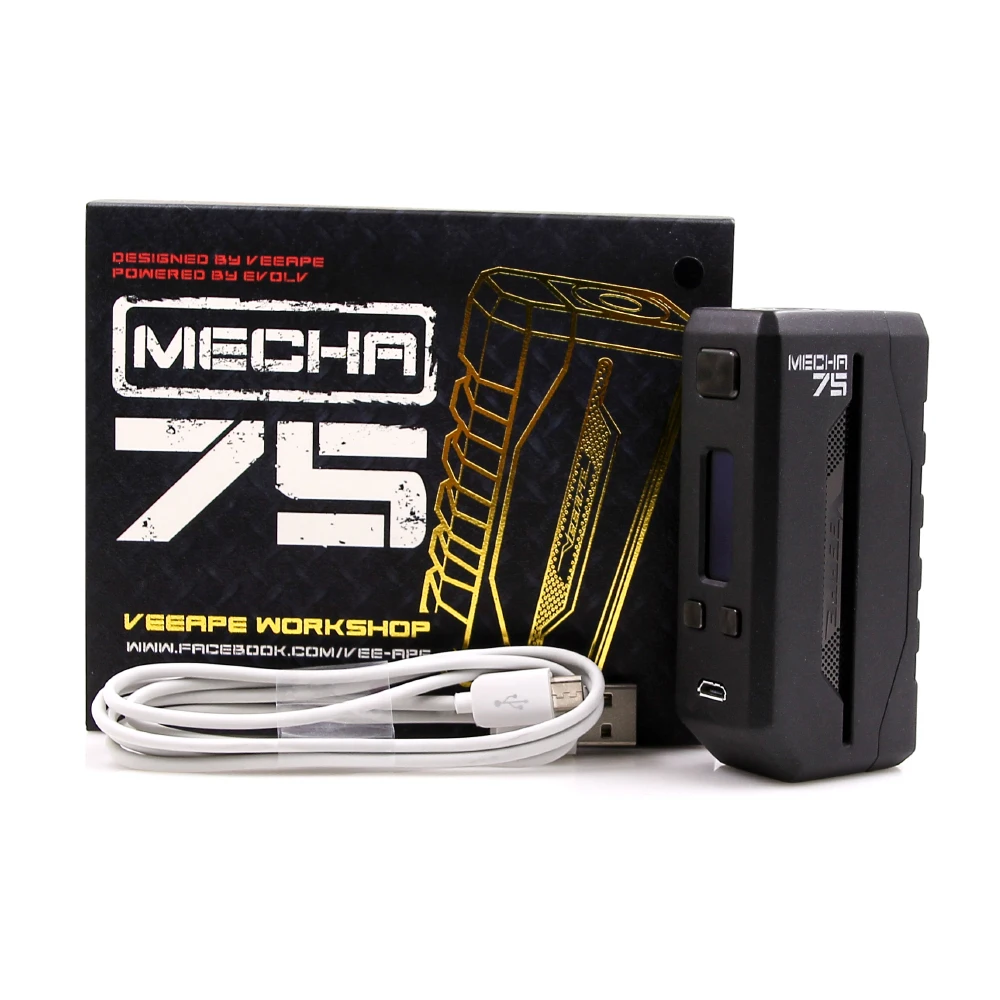 veeape mecha 75w mod vape electronic cigarette mod (1)