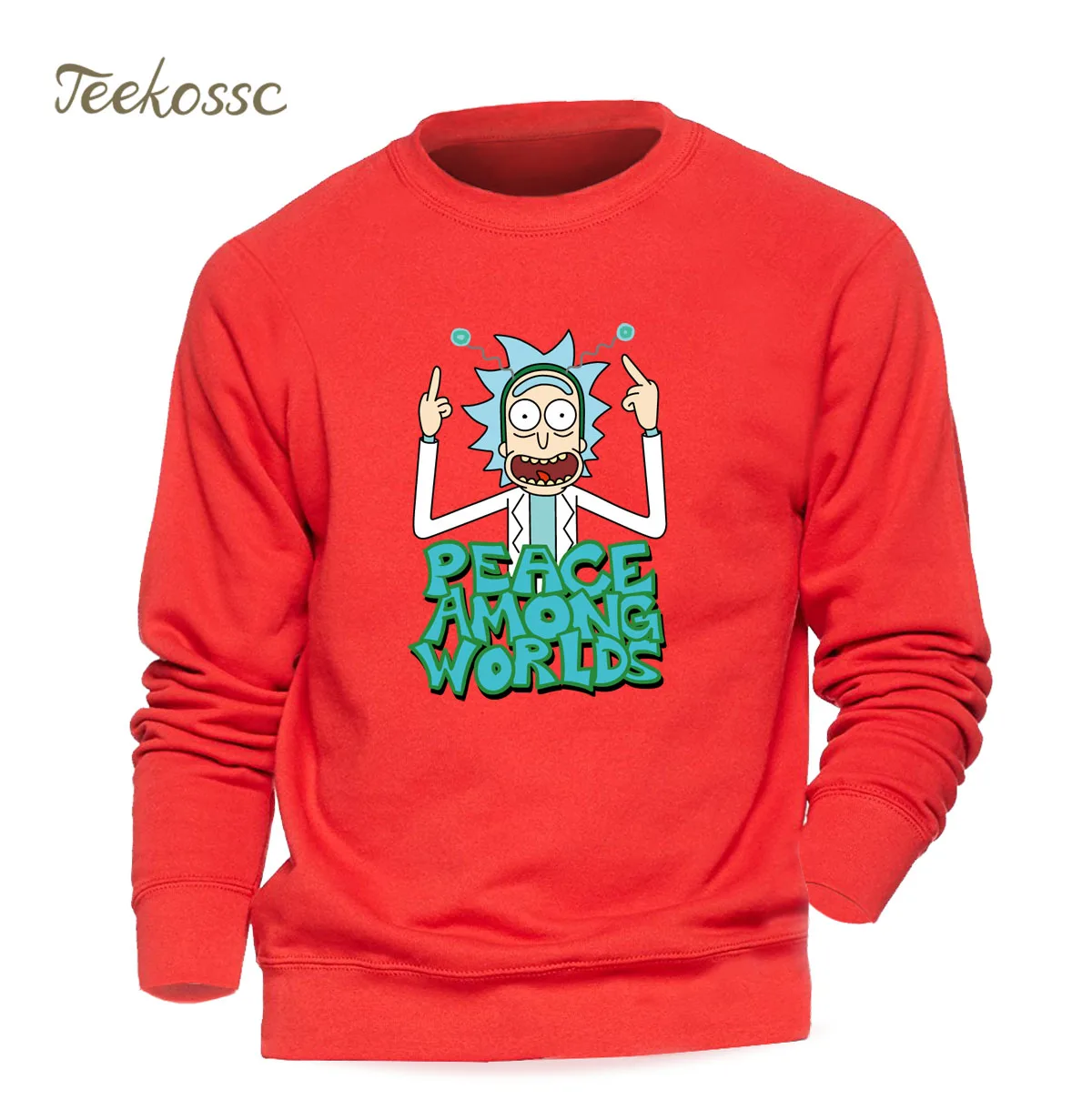 السلام بين العالمين البلوز ريك و Morty الرجال هوديي الكرتون مضحك Crewneck بلوزات 2018 الشتاء الخريف الصوف الدافئة هودي السلام بين العالمين البلوز ريك و Morty الرجال هوديي الكرتون مضحك Crewneck بلوزات 2018 الشتاء الخريف الصوف الدافئة هودي