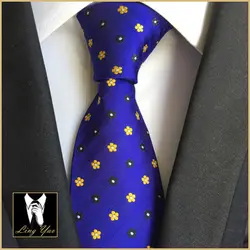 Стильный Дизайн галстук 8 см деловой классический прекрасный цветочный Галстуки Высокое качество Мода Нежный Для мужчин тканые Gravata с для