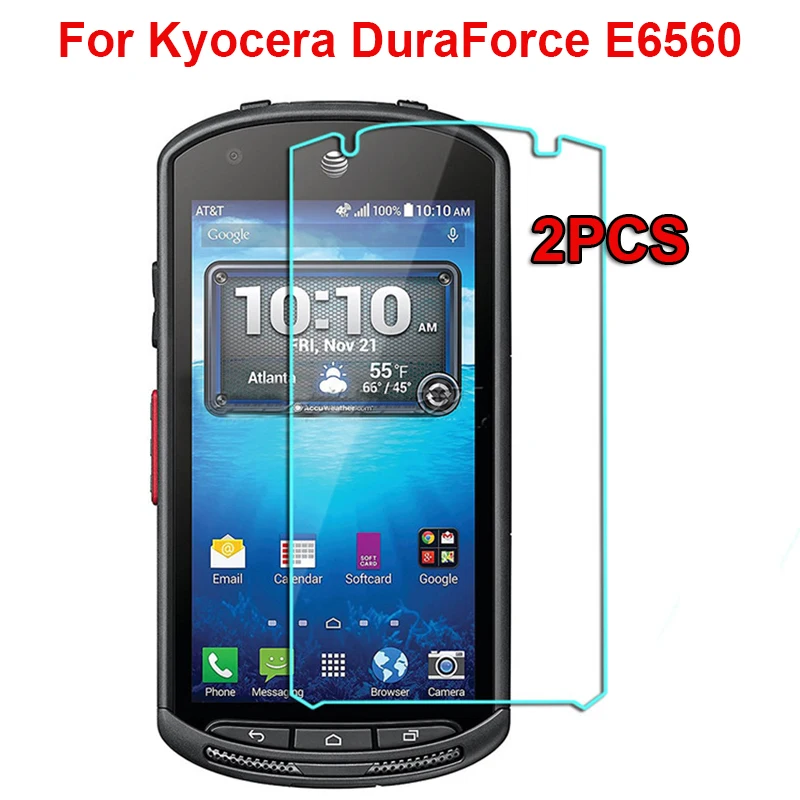 1 шт. 2 для телефонов Kyocera DuraForce Пленка премиум класса закаленное стекло Защита