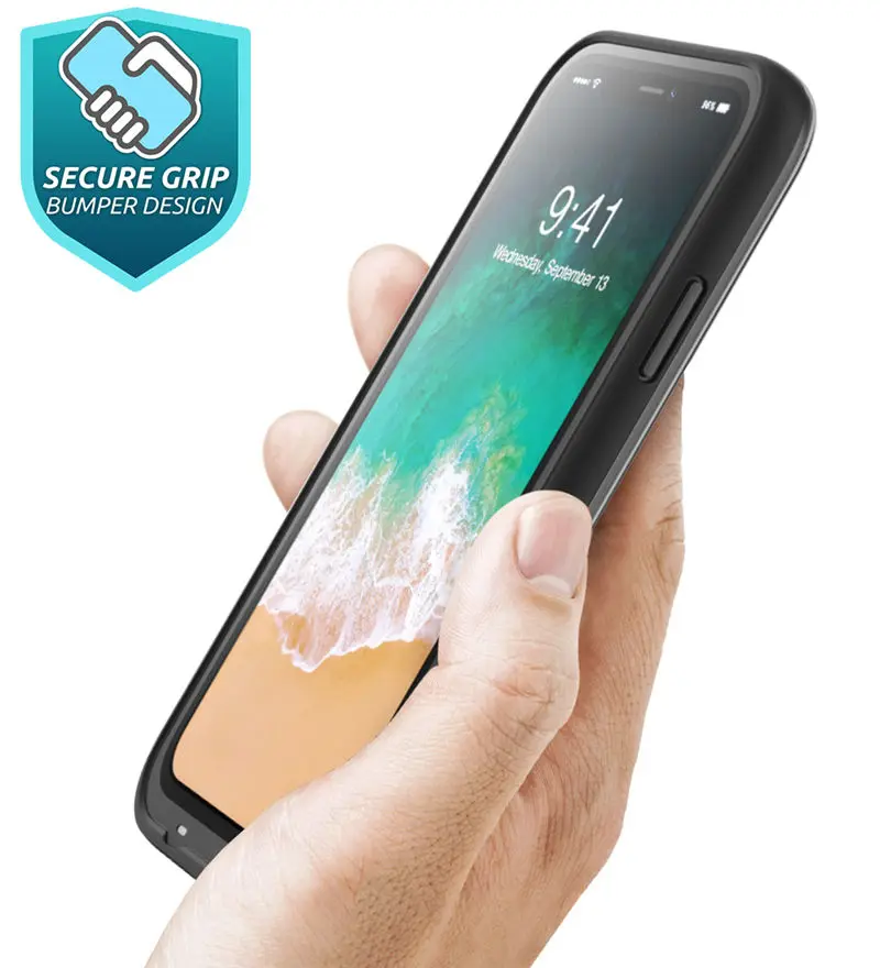 Для iphone X Xs чехол, 5,8 дюймов, i-Blason Aegis, водонепроницаемый чехол, полный корпус, прочный Чехол со встроенной защитной пленкой