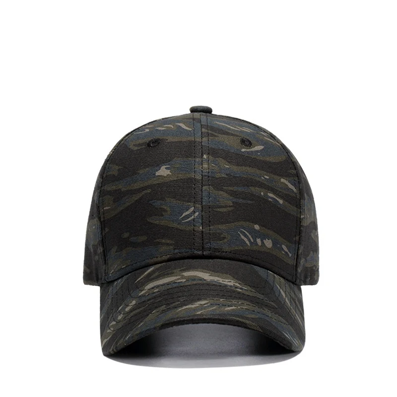 Yienws Kpop hombres algodón gorra de béisbol camuflaje curvado BRIM gorra al por mayor llanura gorra beisbol muejr parejas casquillo YIC462