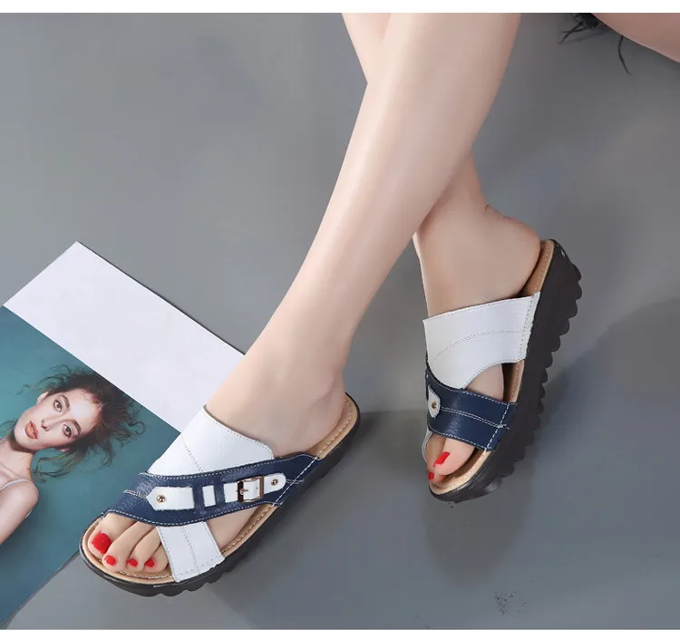 AH 1793-2019 Genuine Leather New Women Sandals-16