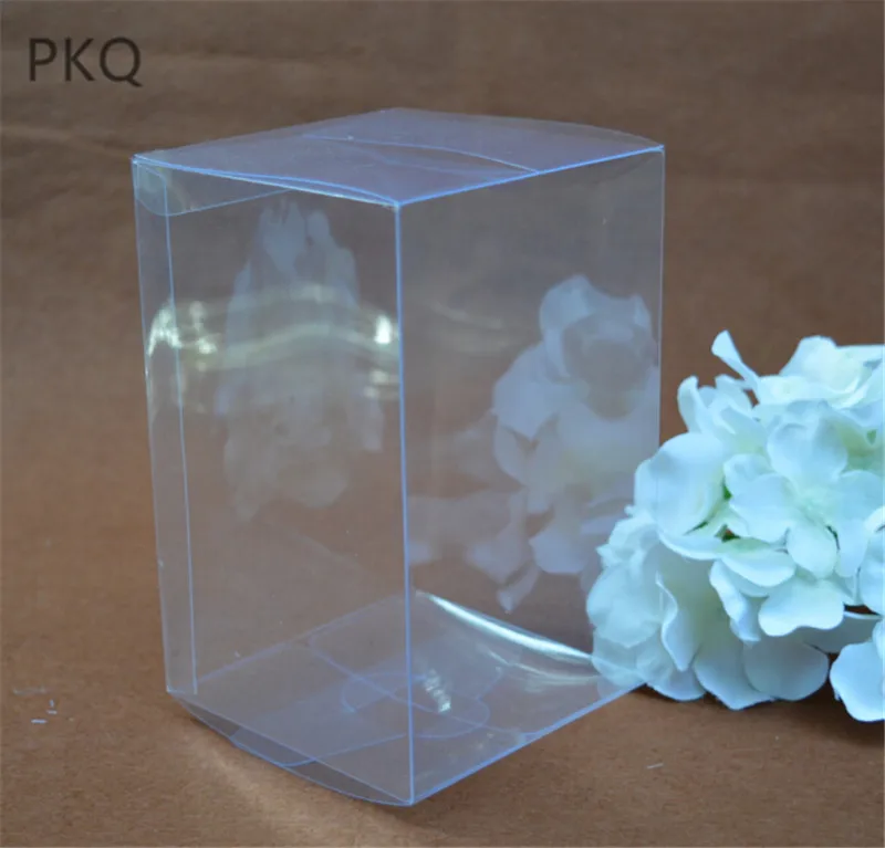 30 шт Новая прозрачная коробка из ПВХ пластик подарочная упаковка коробка свадебные сувениры шоколад/коробка конфет Роза/сувенир дисплей коробка 30 размеров