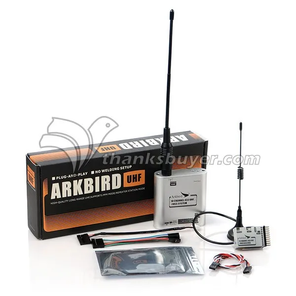 10 каналов 433UHF передатчик и приемник Arkbird с большим радиусом действия для пульта