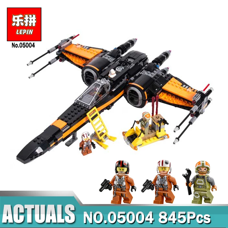 

Star Series WARS 05004 05054 05127 Starfighter Plane Set Compatible Legoinglys 75149 Building Blocks Creative Toys