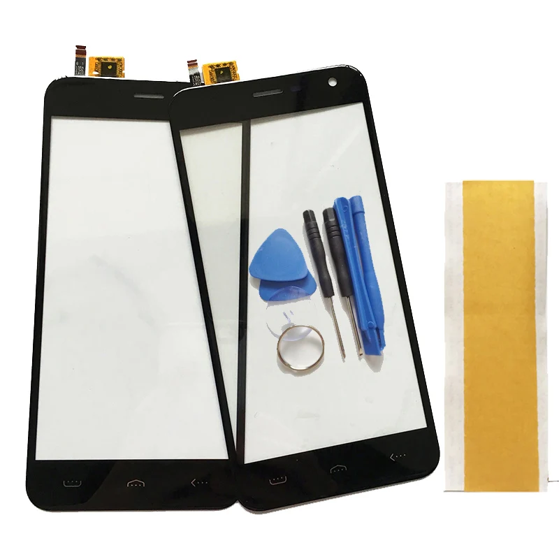 

5.0 Touch Screen For Homtom HT3 Touch Panel For Homtom HT3 Pro Sensor Front Glass Lens Touchscreen Repair Parts