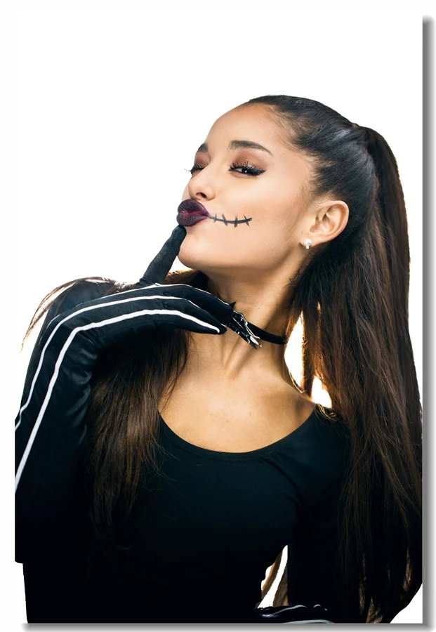 Custom Canvas Wall Decals Ariana Grande Poster Ariana Grande Wall Stickers Mural Sexy Music Wallpaper Bedroom Decoration 0268 Bedroom Decor Ariana Grande Postermusic Wallpaper Aliexpress