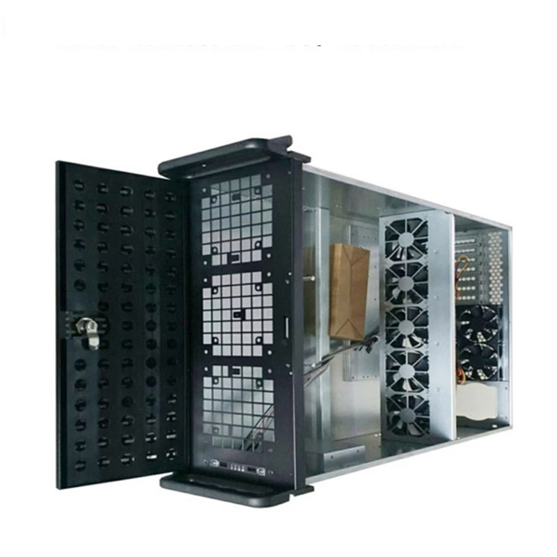 Mining Rig Case USB Miner PC Server Rack CryptoNote Open Air Frame ETH Monero Coin 4U With Lock RX570 GTX 1070 1080 6 GPU Card Mining Rig Case USB Miner PC Server Rack CryptoNote Open Air Frame ETH Monero Coin 4U With Lock RX570 GTX 1070 1080 6 GPU Card