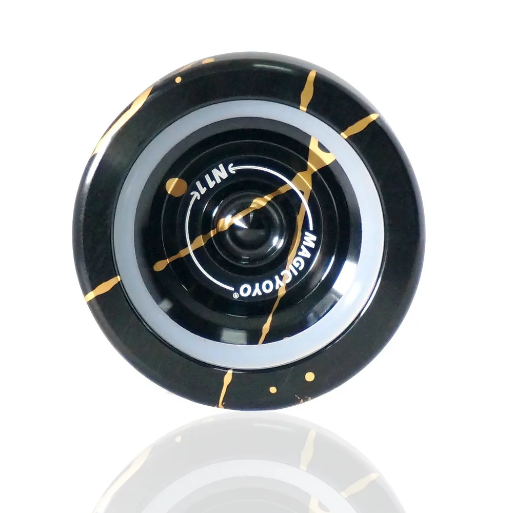 Горячая Распродажа Magic yoyo N11 splash Misting metal yo Professional игрушки йойо специальные