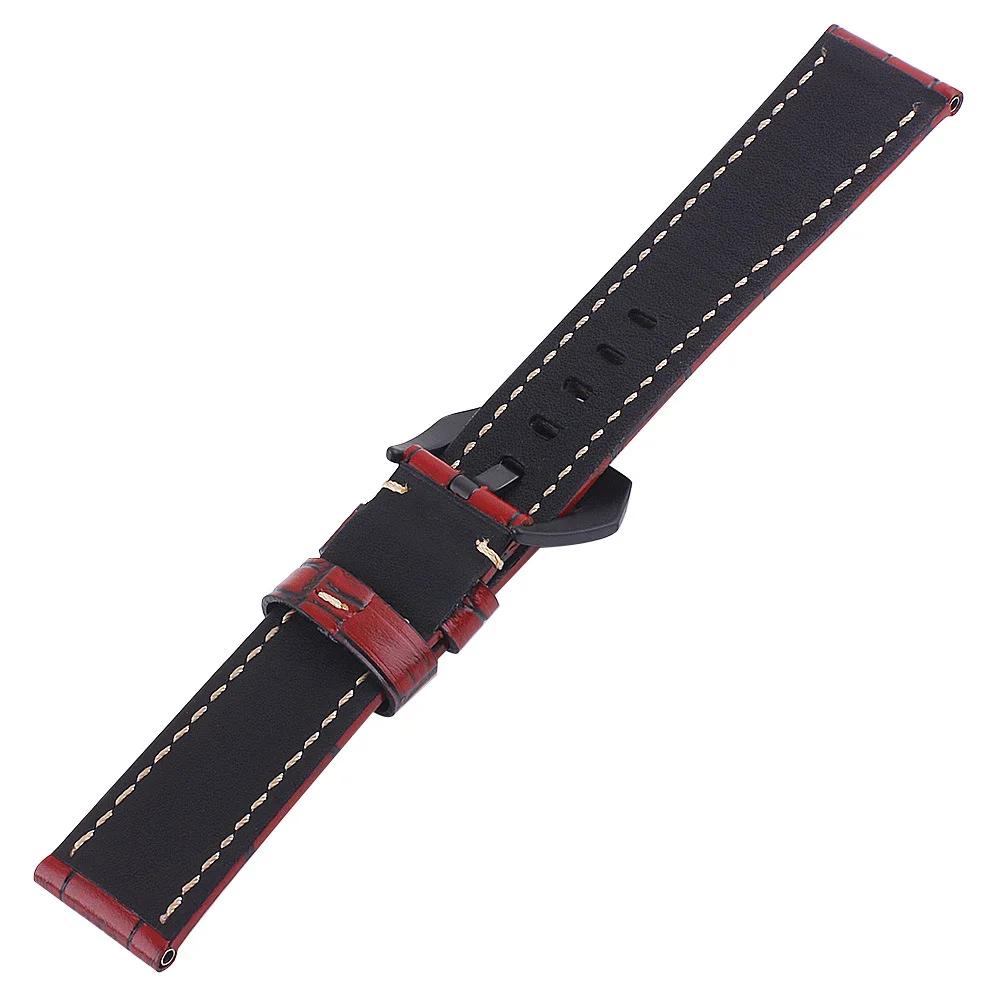 Watch Strap For Samsung Galaxy Gear s3 22mm leather Galaxy 42 46mm Watchband Sport Loop 24mm 26mm Band