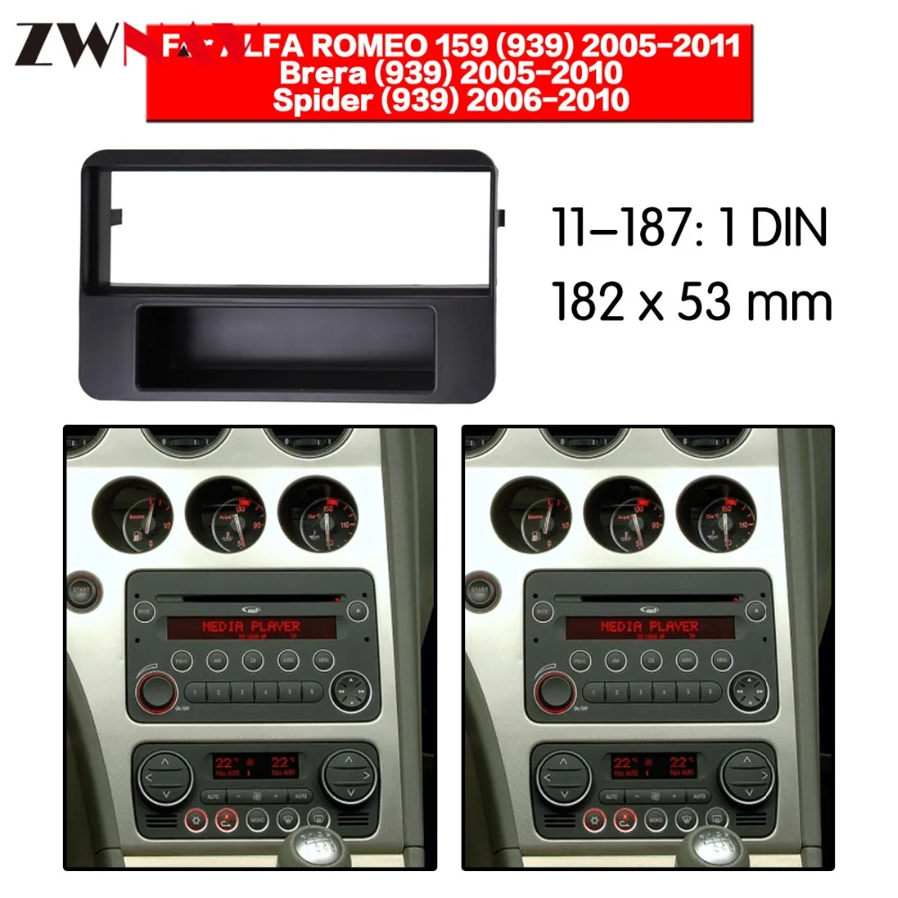 

Car DVD Player frame For 2005-2011 ALFA ROMEO 159 1DIN Auto Radio Multimedia NAVI fascia