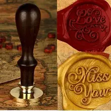 Воск, оформленный в стиле ретро печать, новогоднее сообщение, подарок на день Святого Валентина, коробка обтягивающий костюм с уплотнением воск, 6 Дизайнов на выбор