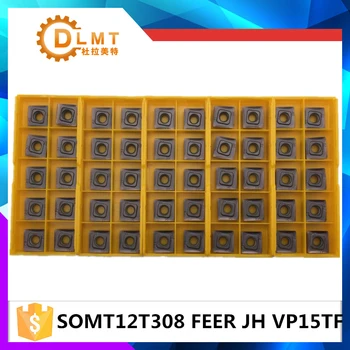

20pcs Milling Tools SOMT12T308 FEER JH VP15TF Carbide inserts Cutting Tool CNC Tools Lathe tools Lathe cutter