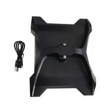 UFO двойной синий светодиодный Подставка для зарядки док-станция для Microsoft Xbox One Беспроводной контроллеры