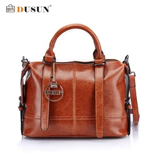 Dusun ocasionales de las mujeres bolsos de cuero genuino bolso de las mujeres bolsa de mensajero de alta calidad de la manera mujeres bolsa bolsa feminina