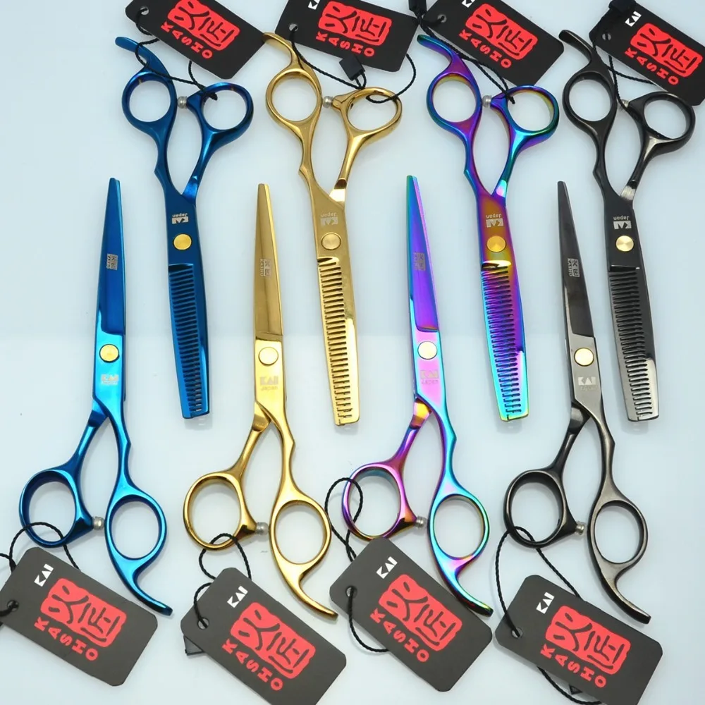 710 5.5'' 16cm Japan Kasho TOPPEST GRADE Hairdressing Scissors 440C