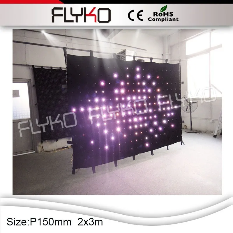 led video curtain126