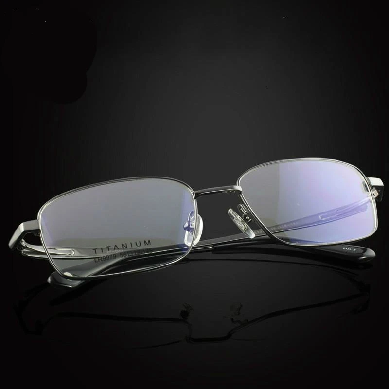 

Viodream men 100% Pure titanium eyeglasses frames high quality Myopia reading Commercial eye glasses frame free shipping