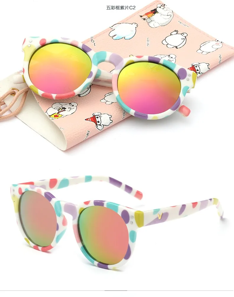 Детские поляризованные солнцезащитные очки мальчики девочки Polaroid модные очки Оптические Детские высококачественные очки для глаз, УФ-защита, альпинистские