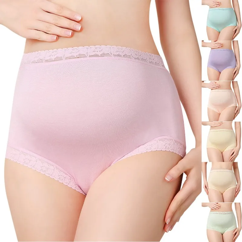 Women Cotton Model Panty High Waist Breathable Trigonometric Panties Female Underwear Body Shaping Briefs 2019 Plus Size