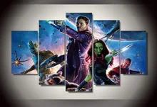 Modern Decorative Picture Guardians Of The Galaxy Painting Wall Art Children’S Room Decor Print Poster Picture Canvas(Unframed)