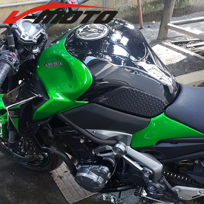 

for kawasaki Z900 2017 for kawasaki Z 900 Parts Z900 Moto Tank pad Gas oil Fuel Side Tank Pad Protector Sticker