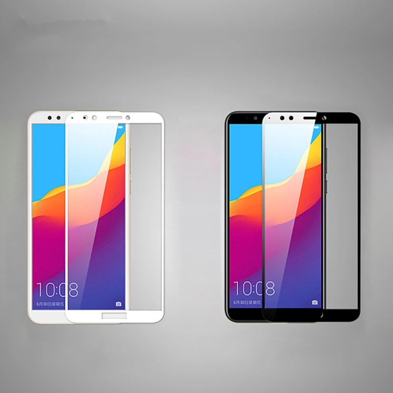KIYLCZXYCM для huawei Y5 2018 жесткий диск 2.5D 9h Arc край Полный Экран протектор Закаленное