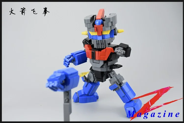 Kennie Новое поступление персональный diy 619+ шт Mazinger Z модель Gundam строительные блоки игрушки фигурку для детей Подарки