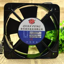 Для Quanzhou шеврон вентилятор QA15050HBL2 15050 220 В 0.25A 2 провода стойку шасси осевой вентилятор
