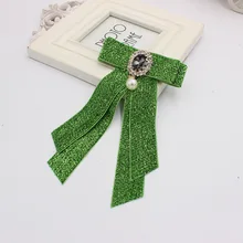 Унисекс для взрослых, для свадебных танцев, модный галстук-бабочка, эластичная лента, горный хрусталь, форма, галстук, яркая лента, галстук-бабочка