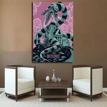 

Horror Movie Canvas Painting Abstract Posters And Prints Decorative Wall Art Pictures for Living Room Home Decor